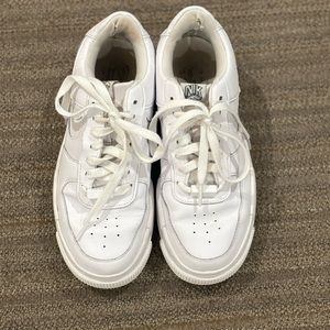 Nike Air Force one platforms size 7.5
